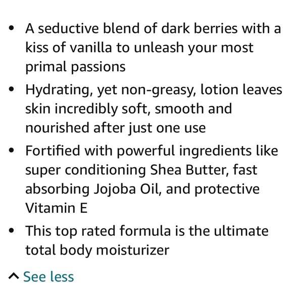 👄Dark Kiss Bath and Body Works Body Lotion👄 - Picture 2 of 6